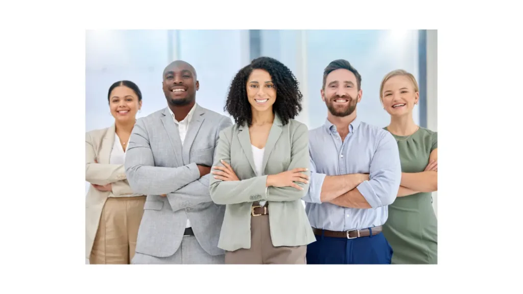 Recruitment professionals in an office